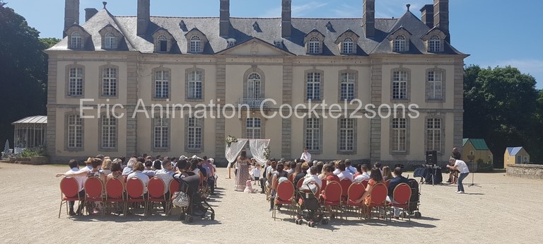 Organisation d'une ceremonie laïque au chateau
