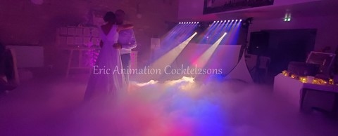 Ouverture de bal avec effet fumée lourde